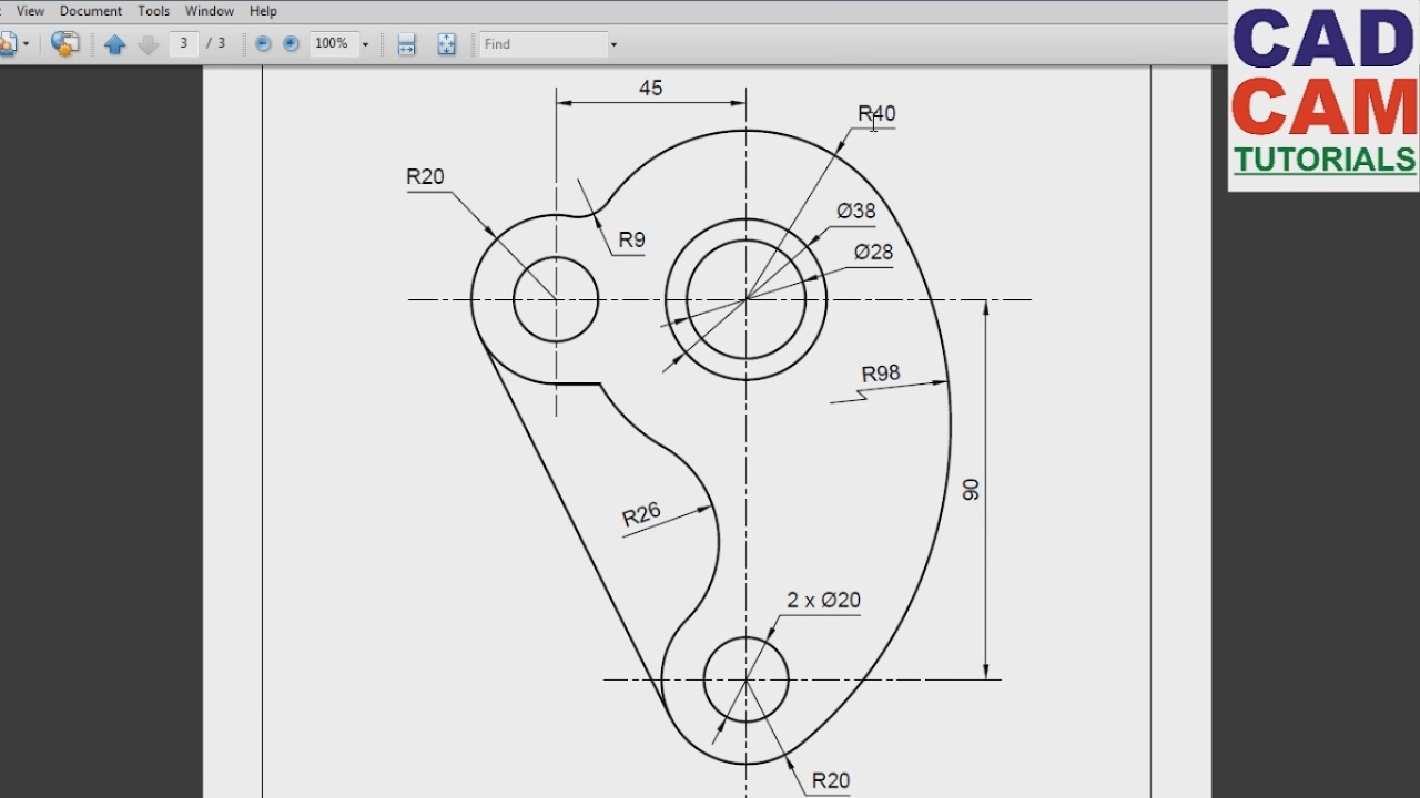 Simple autocad exercises for beginners
